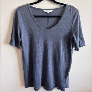 V-neck tee, medium.